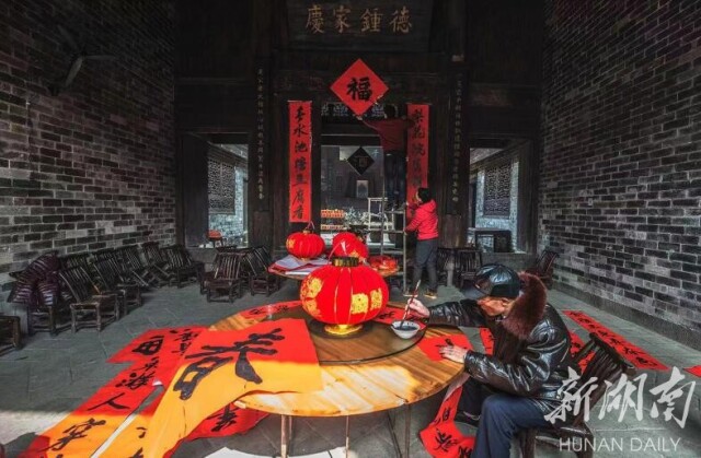 特色民俗+古村劇本殺！嶽陽張穀英景區熱鬧極了