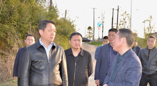 縣長吳光文督導省級環保督察交辦問題整改工作