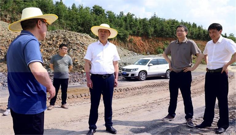 吳光文實地督導生態環境保護工作